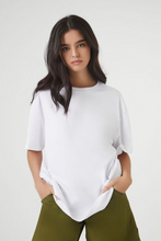 White Plain Drop Shoulder