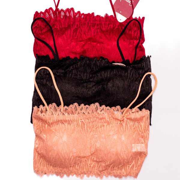 Lush Embroidered Padded Bra - Ownz.Top