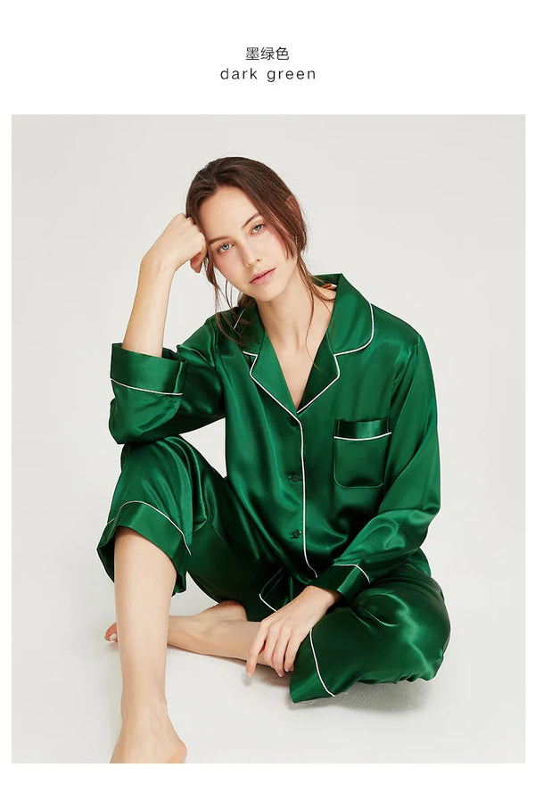 SILK NIGHT WEAR - GREEN