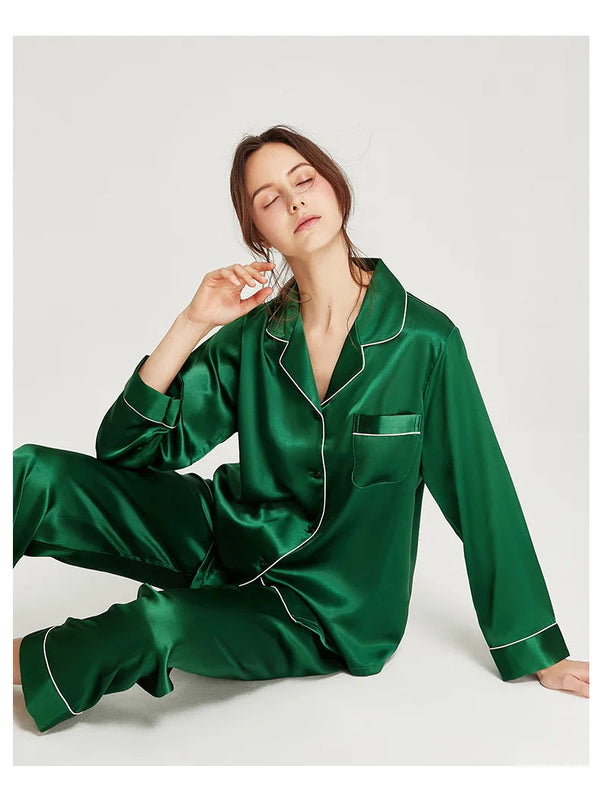 SILK NIGHT WEAR - GREEN