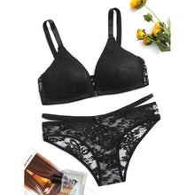 Max Front Open Padded Bra and Panty Set - Ownz.Top