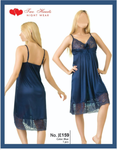 1 Piece Ceder Strap Short Nightie