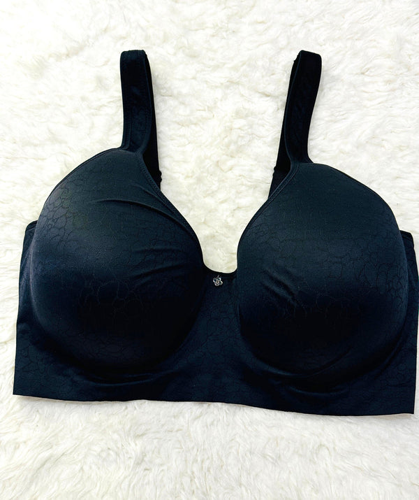 Max Black Plus Size Padded Bra - Ownz.Top