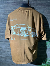 Car printed Drop Shoulder