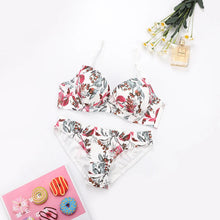 Whisper Floral Padded Bra and Panty Set - Ownz.Top