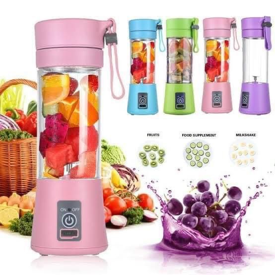 MULTIFUNCTION RECHARGEABLE USB PORTABLE ELECTRIC JUICER. - Ownz.Top