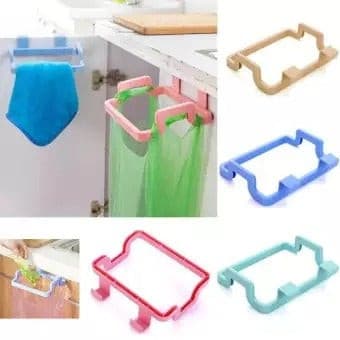 PACK OF 2 - GARBAGE/TRASH BIN BAG HOLDER & TOWEL RACK FOR KITCHEN - Ownz.Top