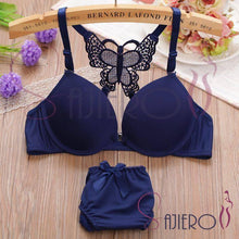 Butterfly - Fun Night Padded Bra and Panty Set - Ownz.Top